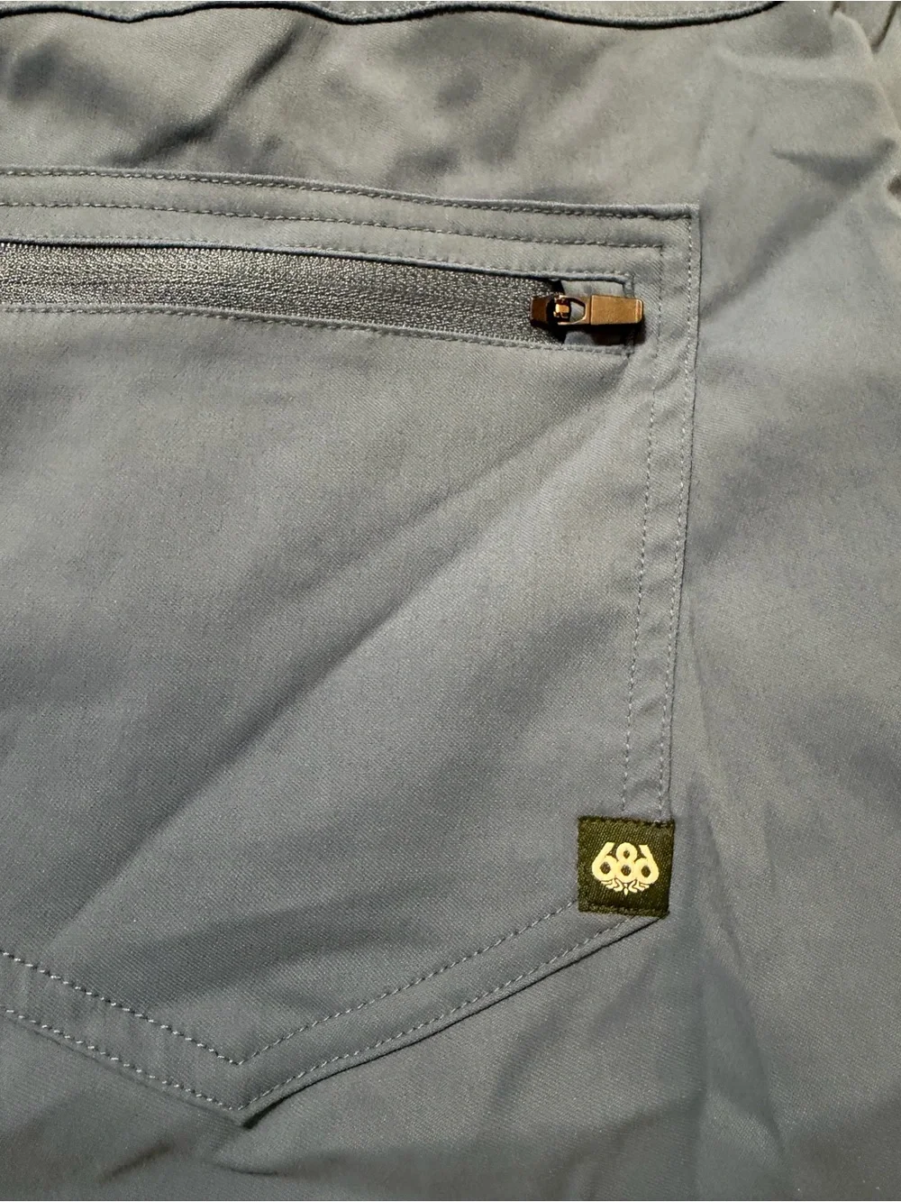 686 Everywhere Pant Slim Blue Ash